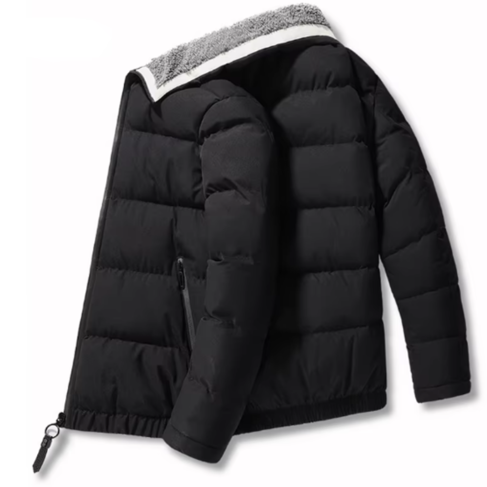 Premium Padded Winter Jacket Beige