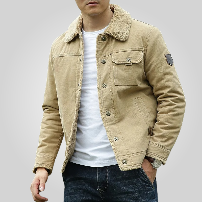 Lorenz - Casual Men's Jacket Grün