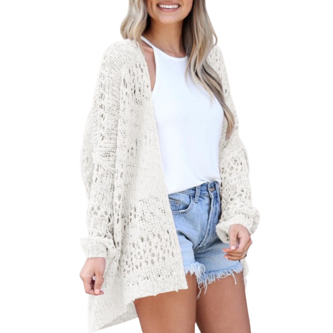 Arizela | Leicht Oversized Boho Cardigan – Bild 2