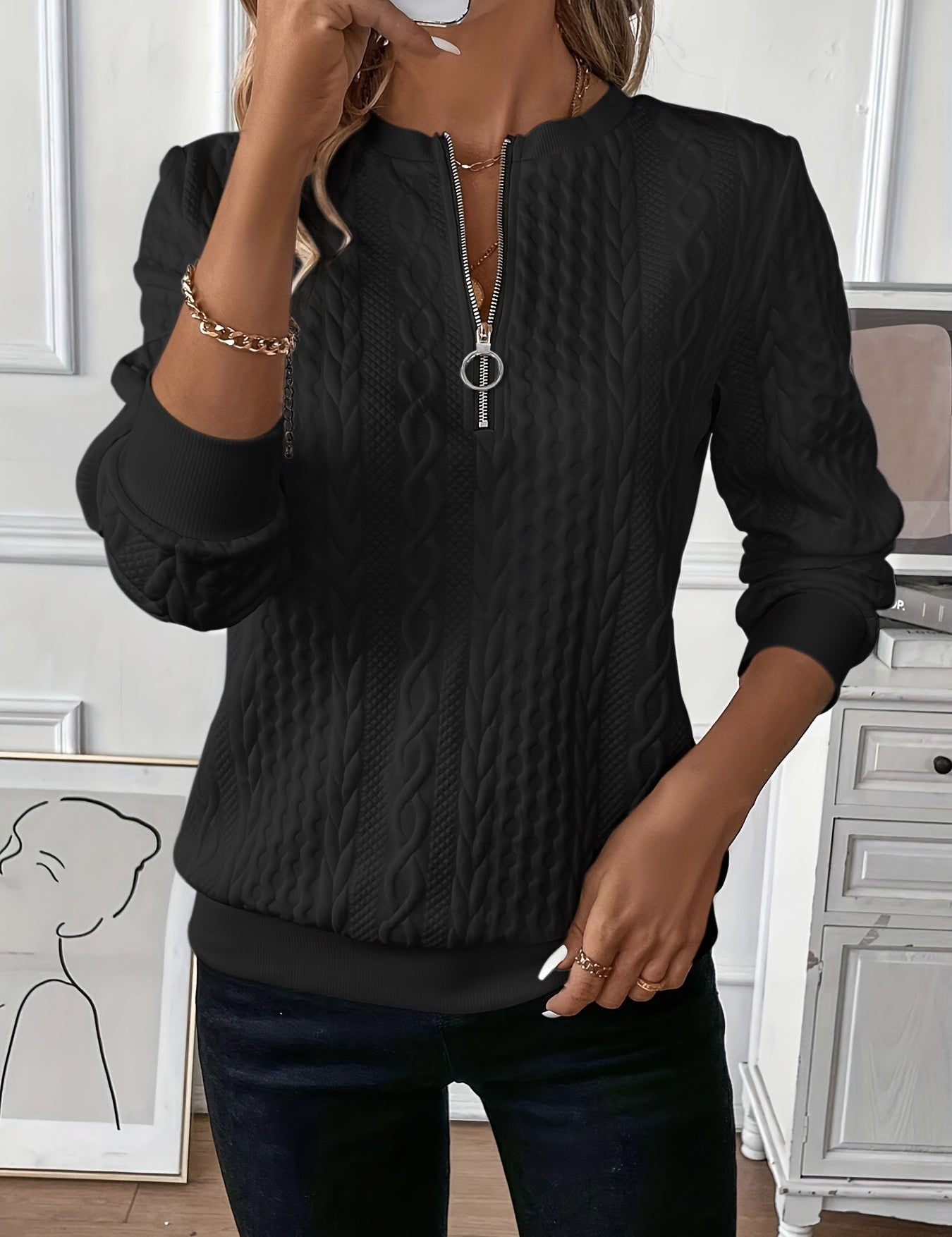 Maria-Valentina | Schicker, vielseitiger Strickpullover