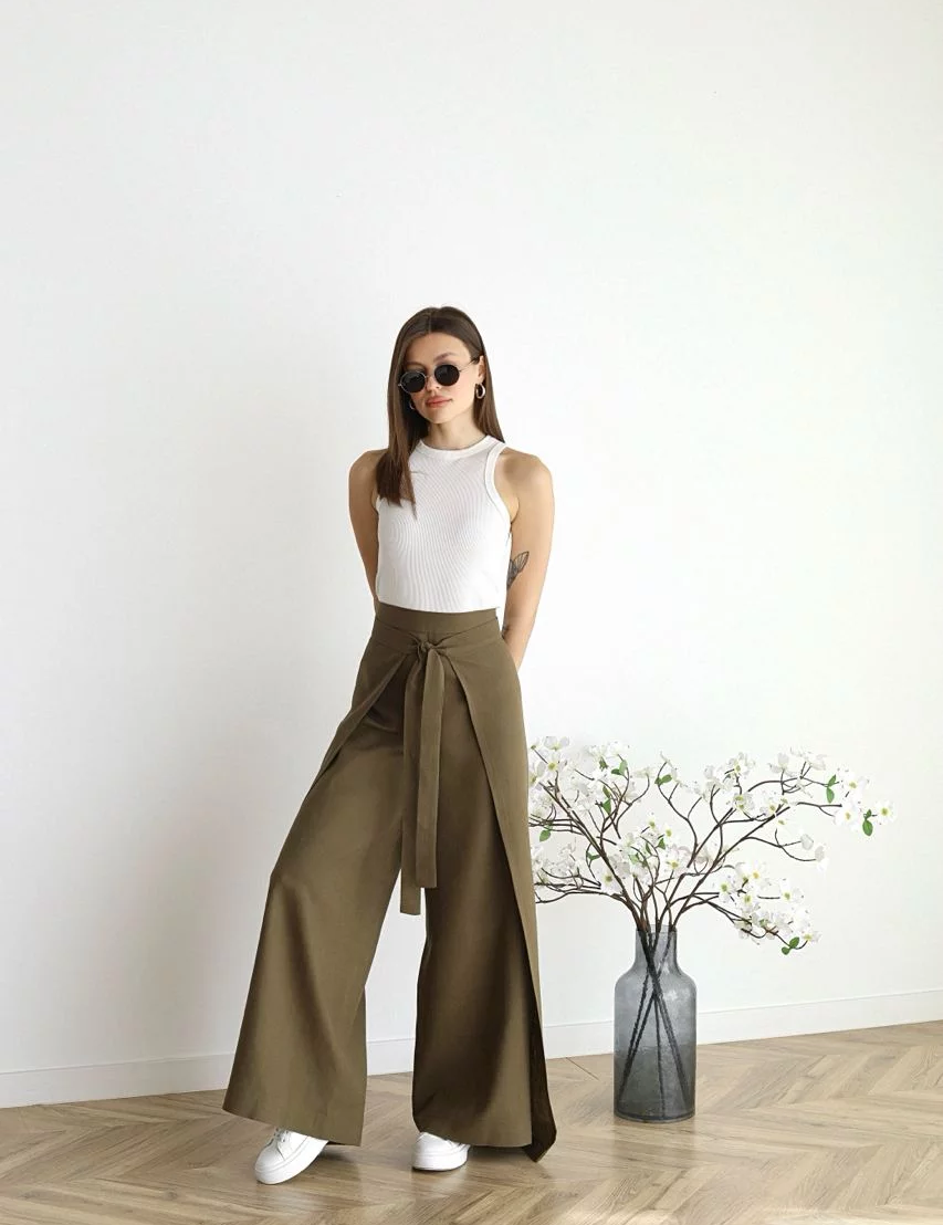 Viorica | Weite Hose mit elegantem Design