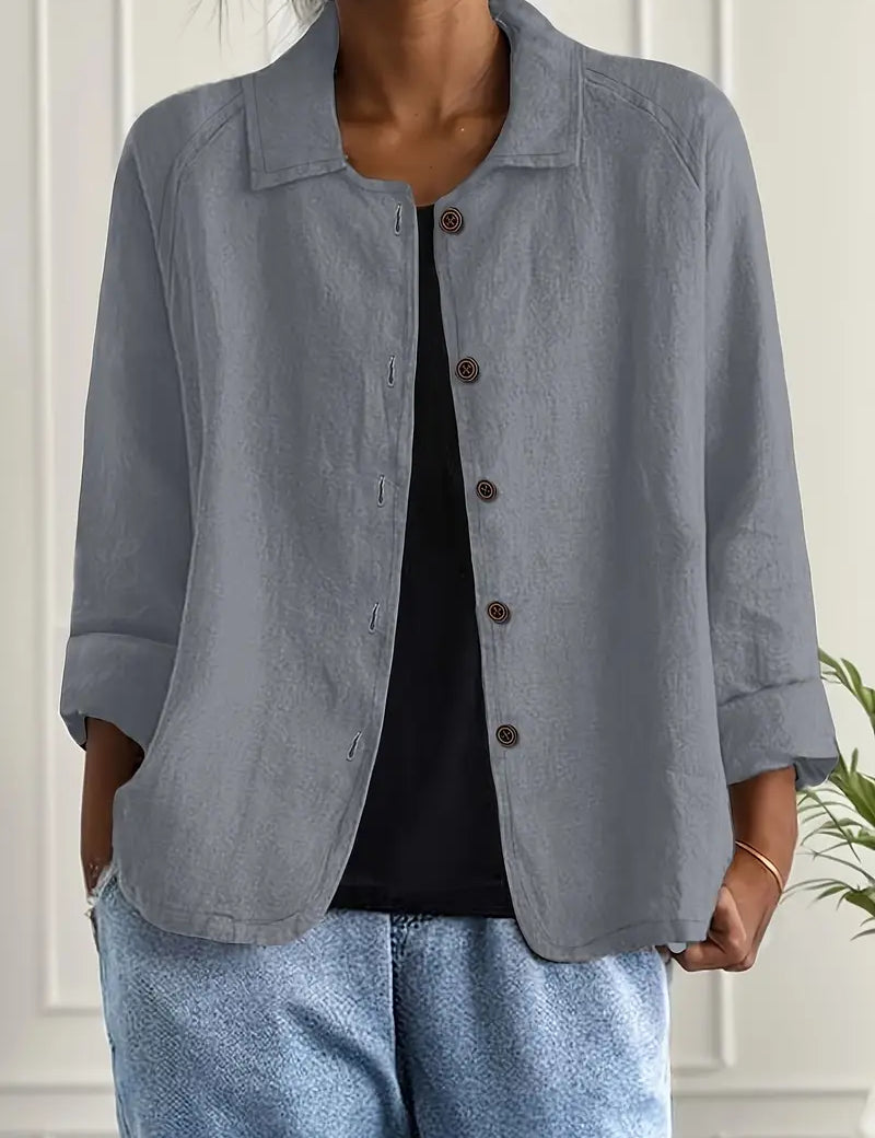 Marilla | Leichter Hemd-Cardigan – Bild 9