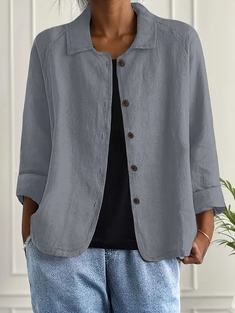 Marilla | Leichter Hemd-Cardigan – Bild 9