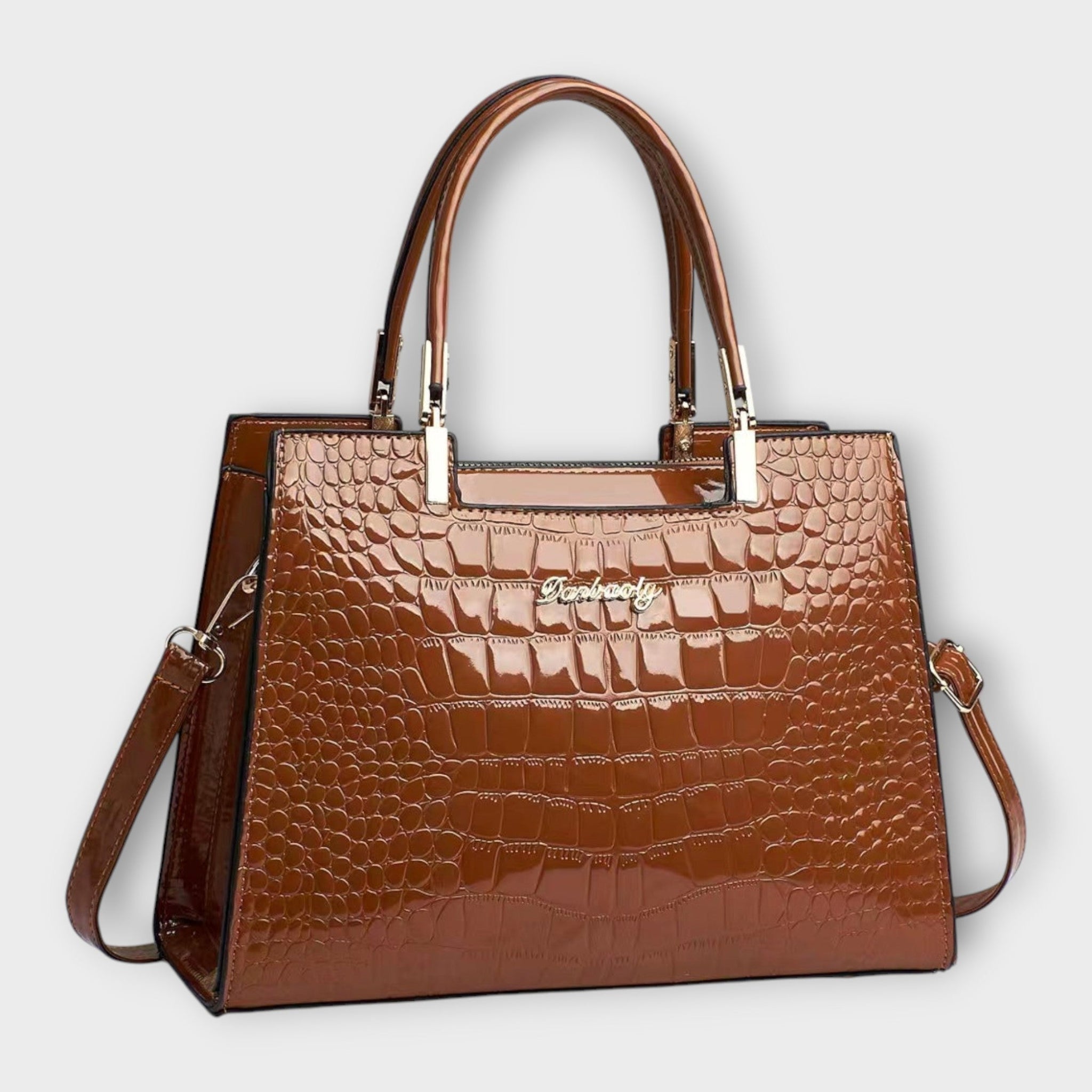 Veronica | Glänzende Tasche mit Effekt
