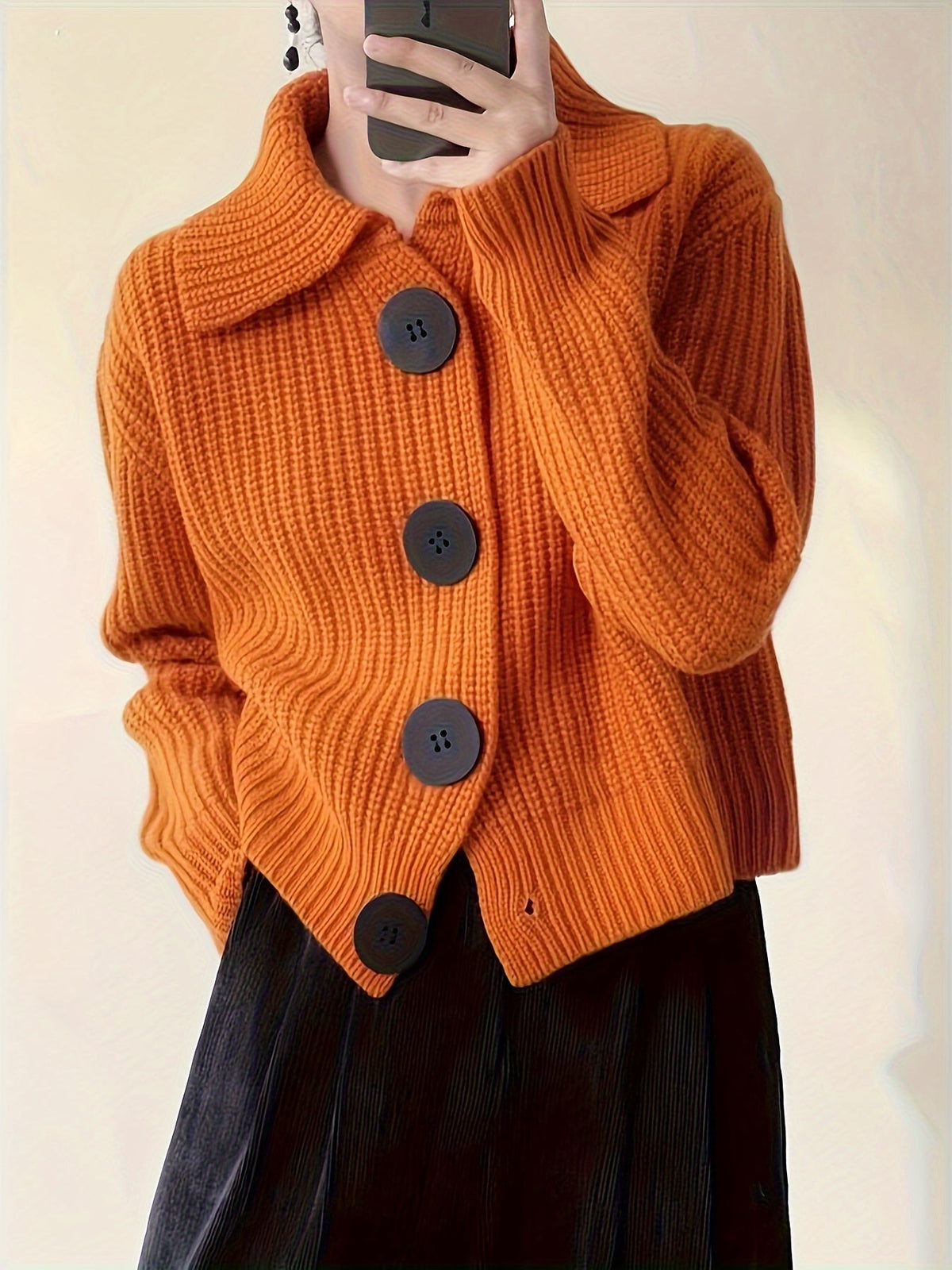 Isla | Ribbed Strickcardigan – Bild 1