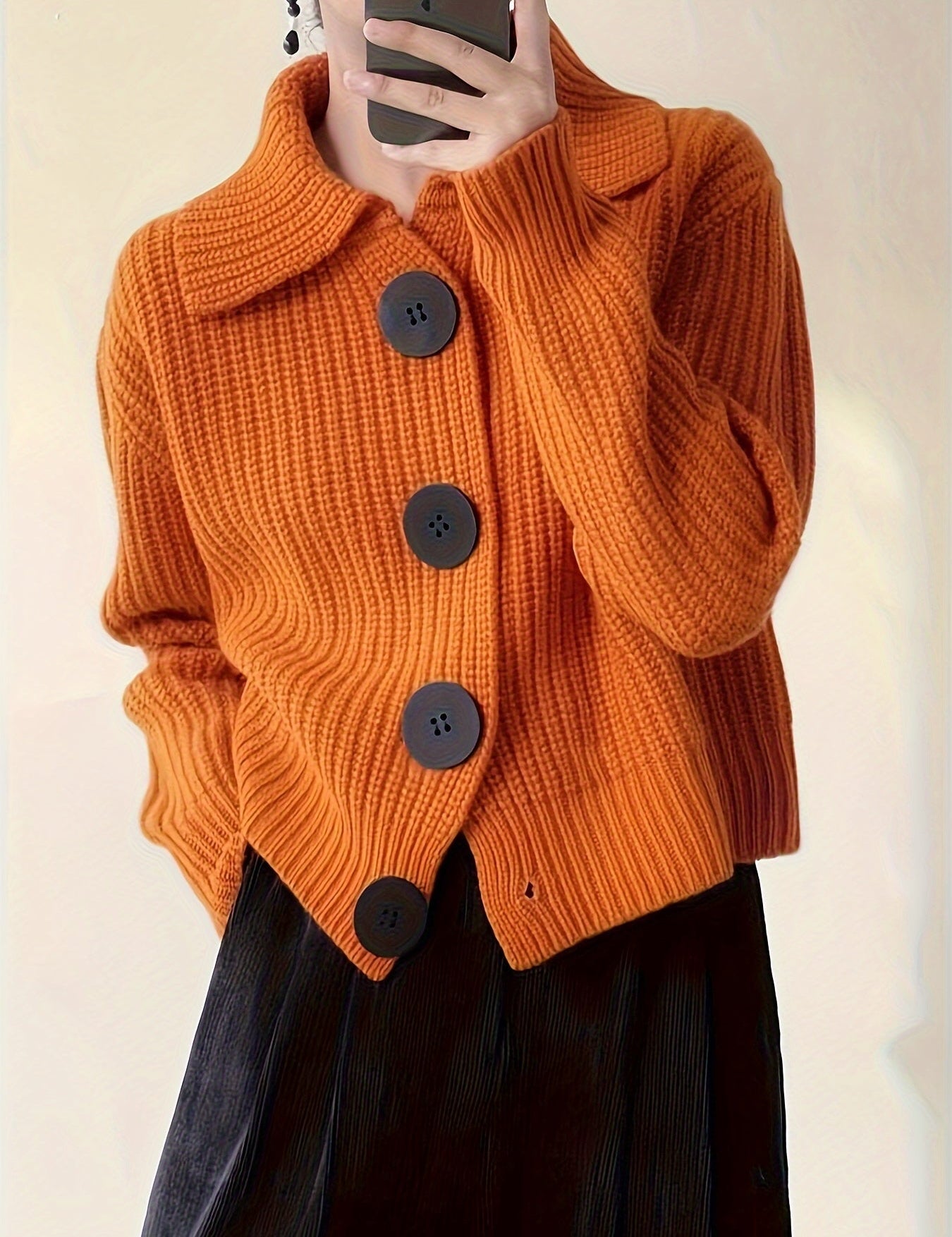 Isla | Ribbed Strickcardigan – Bild 1