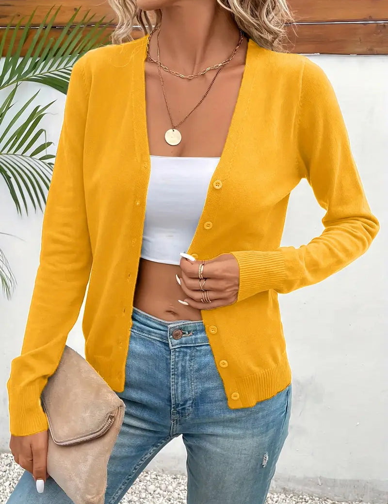 Odele | Anmutiger minimalistischer Cardigan – Bild 13