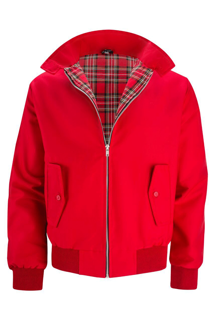 Harry | Klassische Stone-Jacke - Bordeaux