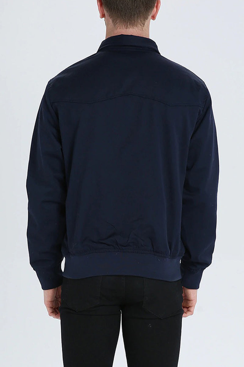 Harry | Klassische Stone-Jacke - Marineblau