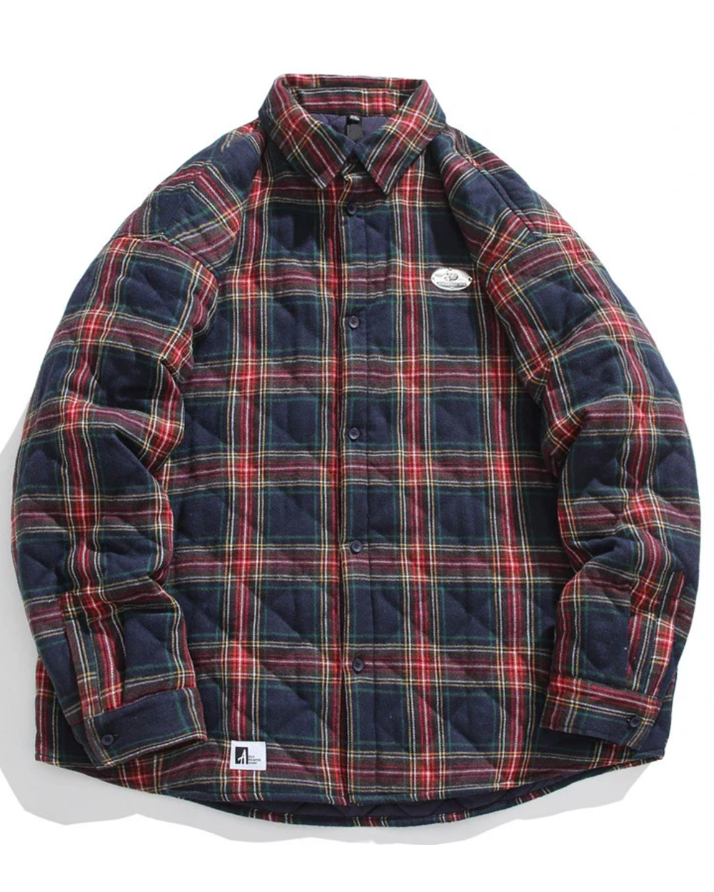 Vintage Cotton Padded Jacket Rot