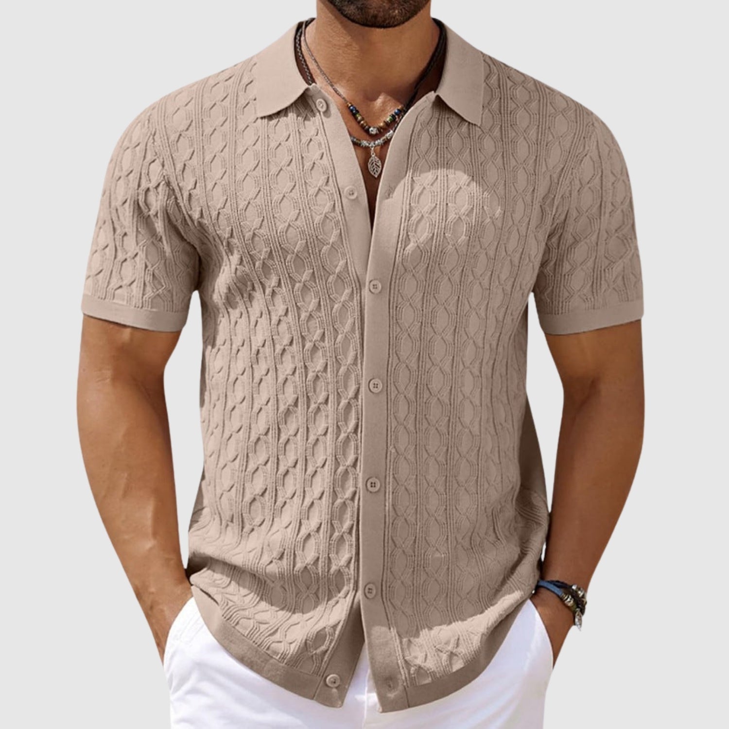 Cătălin-Ioan | Kurzarmpullover Hernán