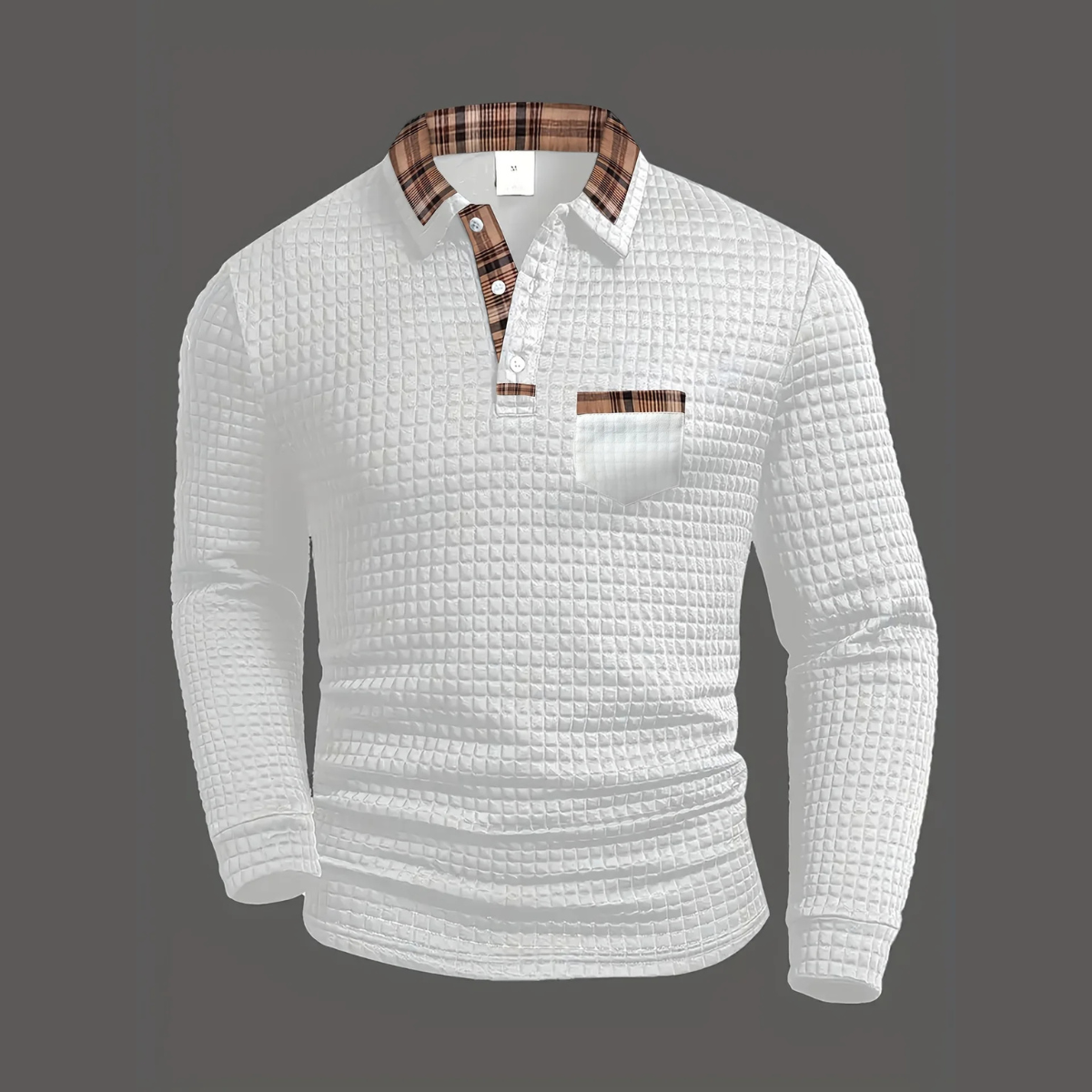 Zamfir – Vielseitiger gestreifter Polo-Pullover – Bild 5