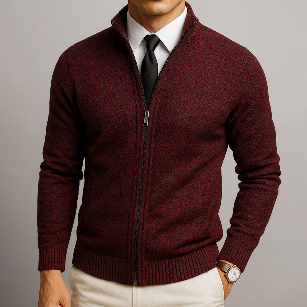Alexandru-Florin – Lucian I Strickjacke mit Reißverschluss – Bild 3