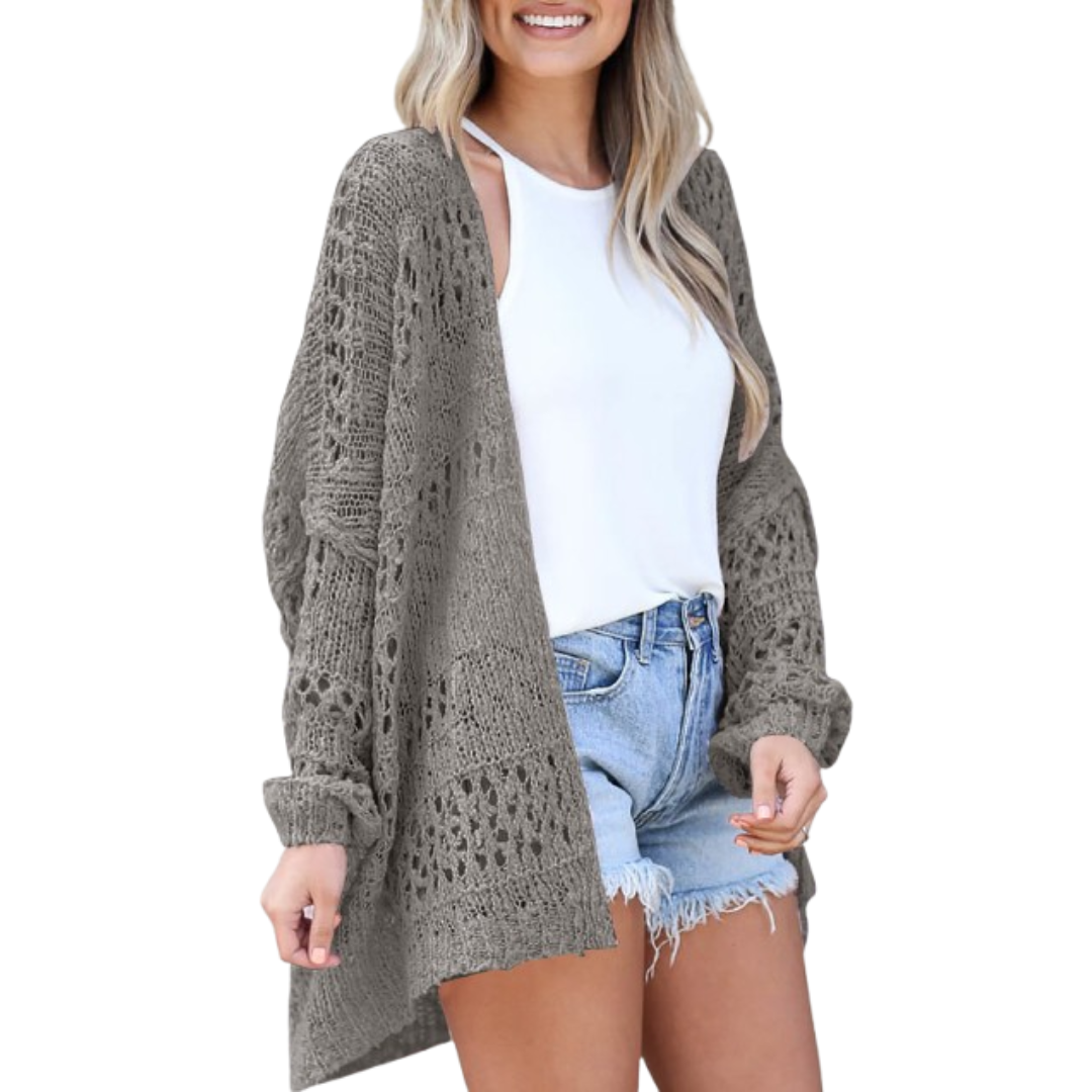 Arizela | Leicht Oversized Boho Cardigan – Bild 3