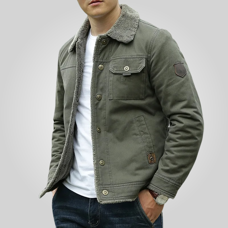 Lorenz - Casual Men's Jacket Grün
