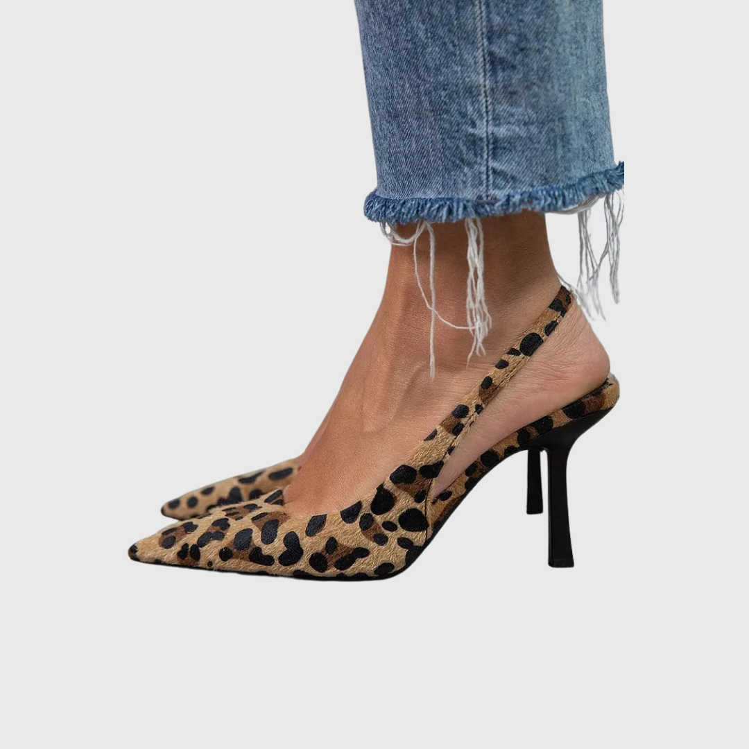 Flavia – Slingpumps mit Leopardenmuster – Leopard – Bild 1