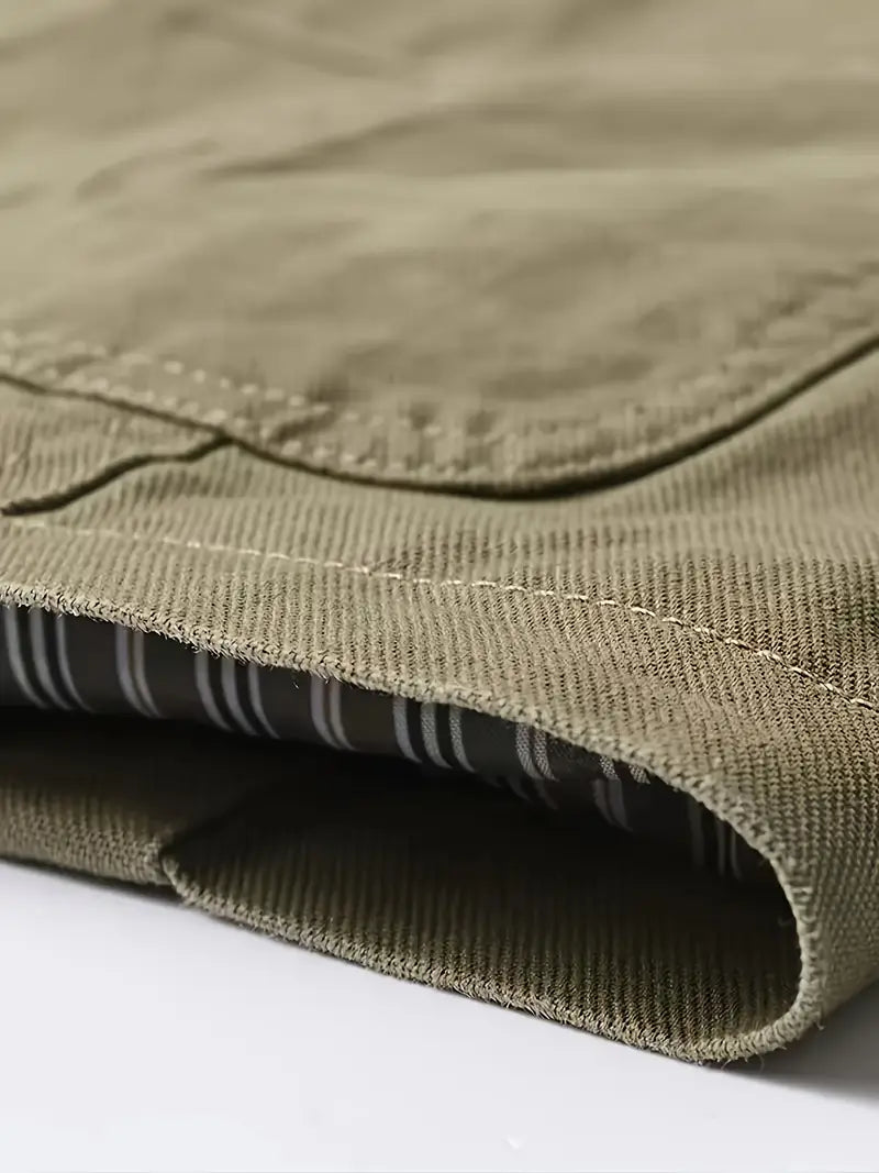 Casual Men's Jacket Khaki