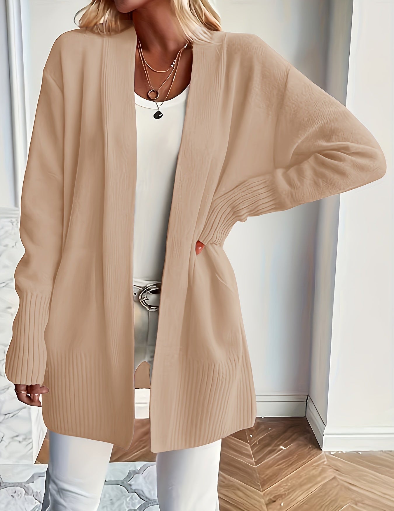 Flor | Kuschelig Strickcardigan – Bild 7