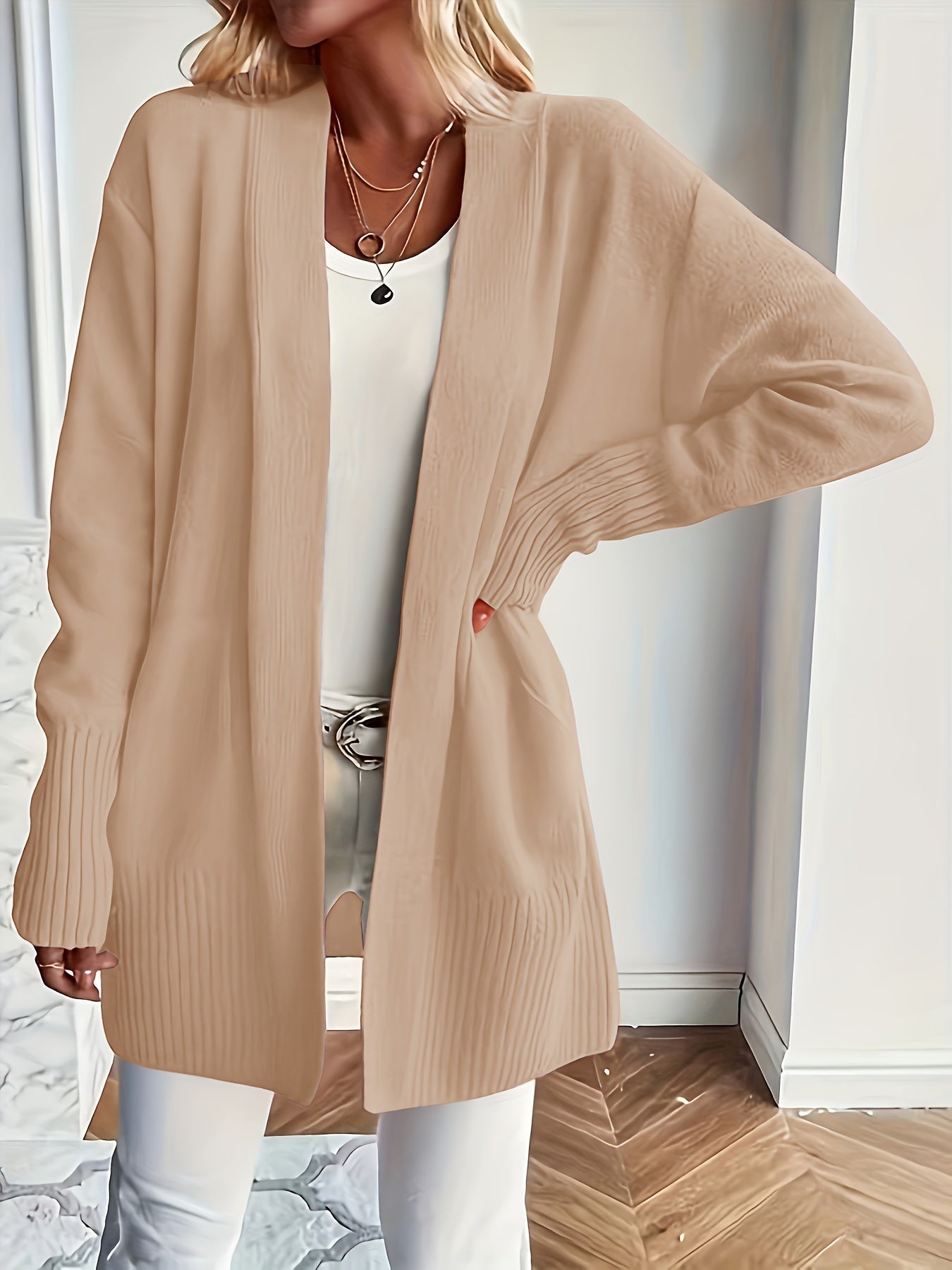 Flor | Kuschelig Strickcardigan – Bild 7