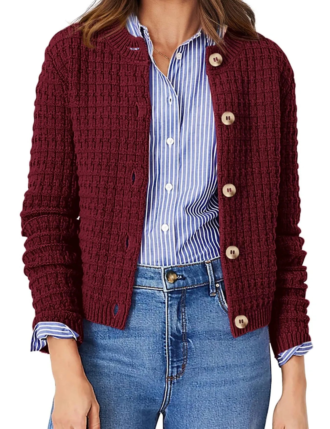 Harper | Cardigan mit Knopfleiste – Bild 17