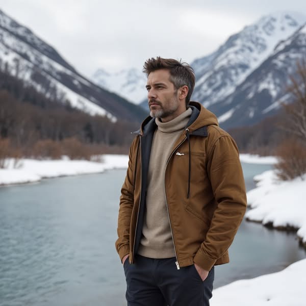 Nikolai - Classic Vintage Jacket Braun