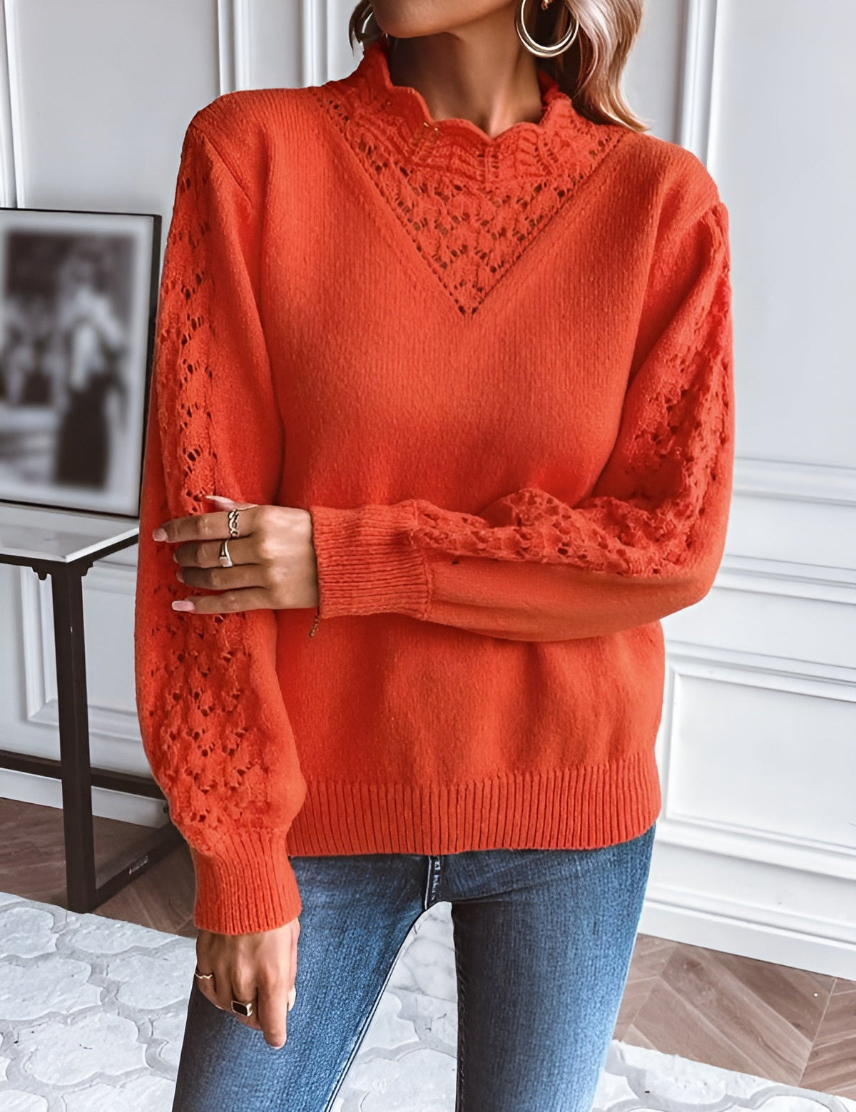 Madalina – Eleganter Pullover mit elegantem Design – Bild 3