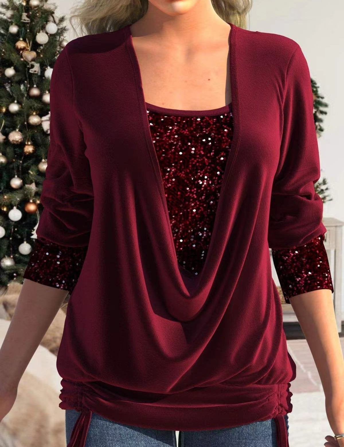 Flaire | Glitter Sequin Top – Bild 10
