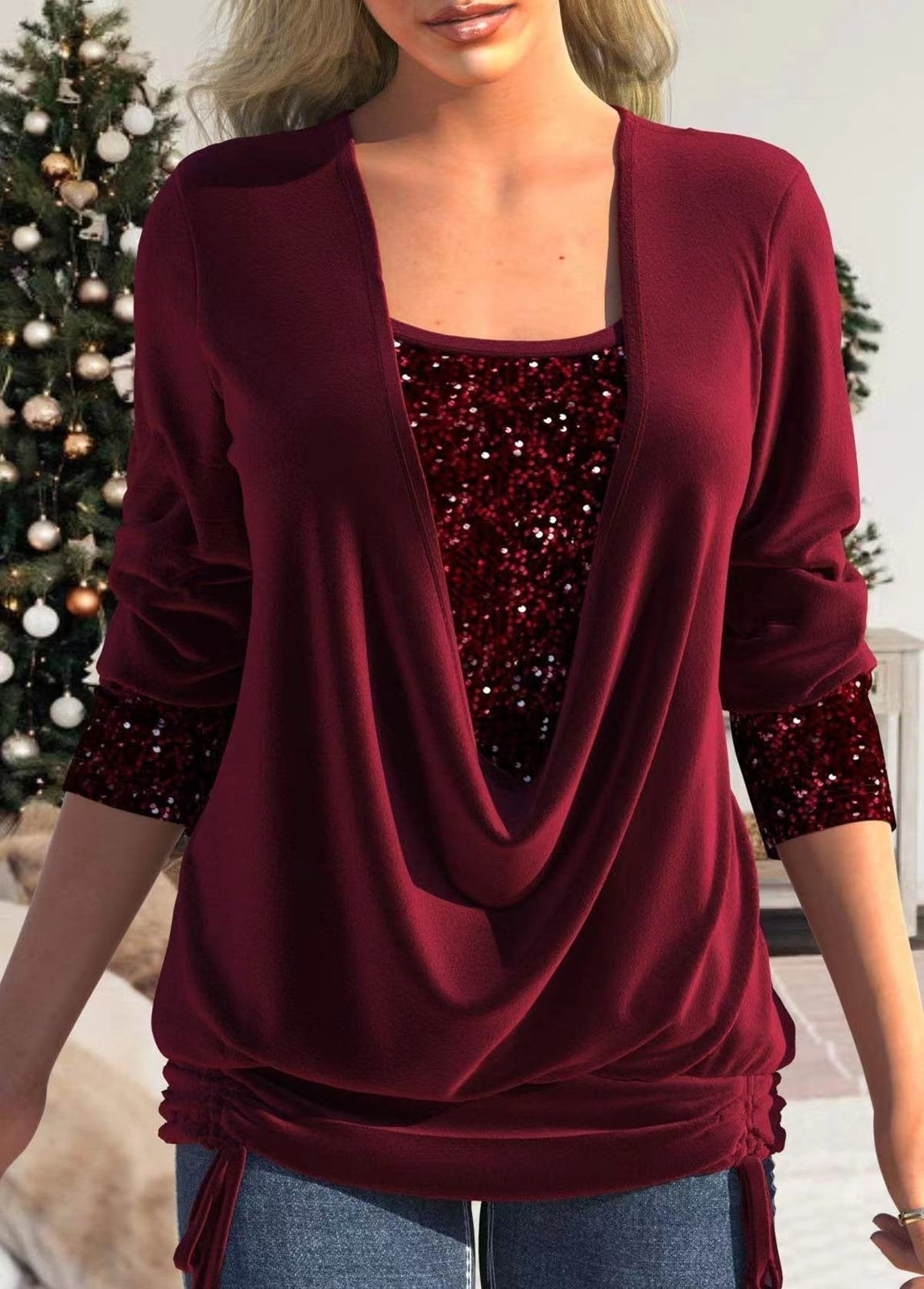 Flaire | Glitter Sequin Top – Bild 10