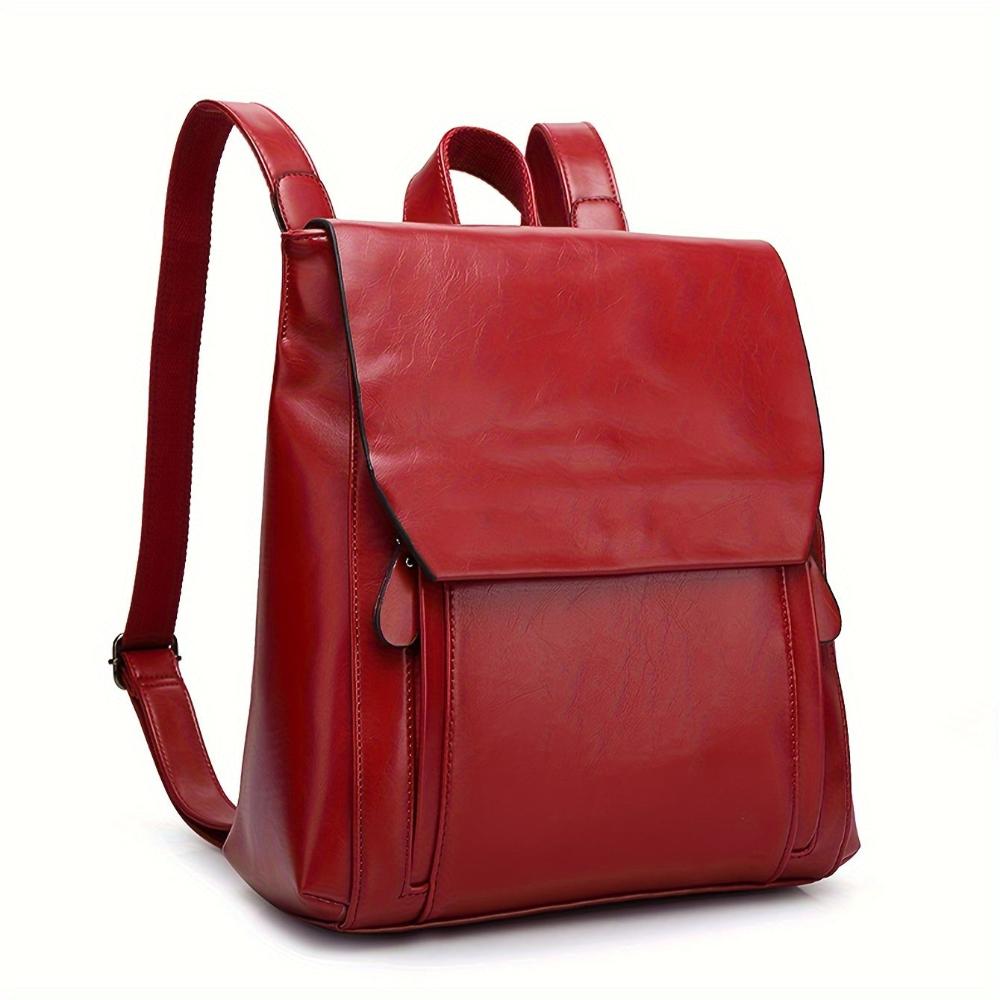 Malvina | Vielseitiger, gefütterter Rucksack im Retro-Chic