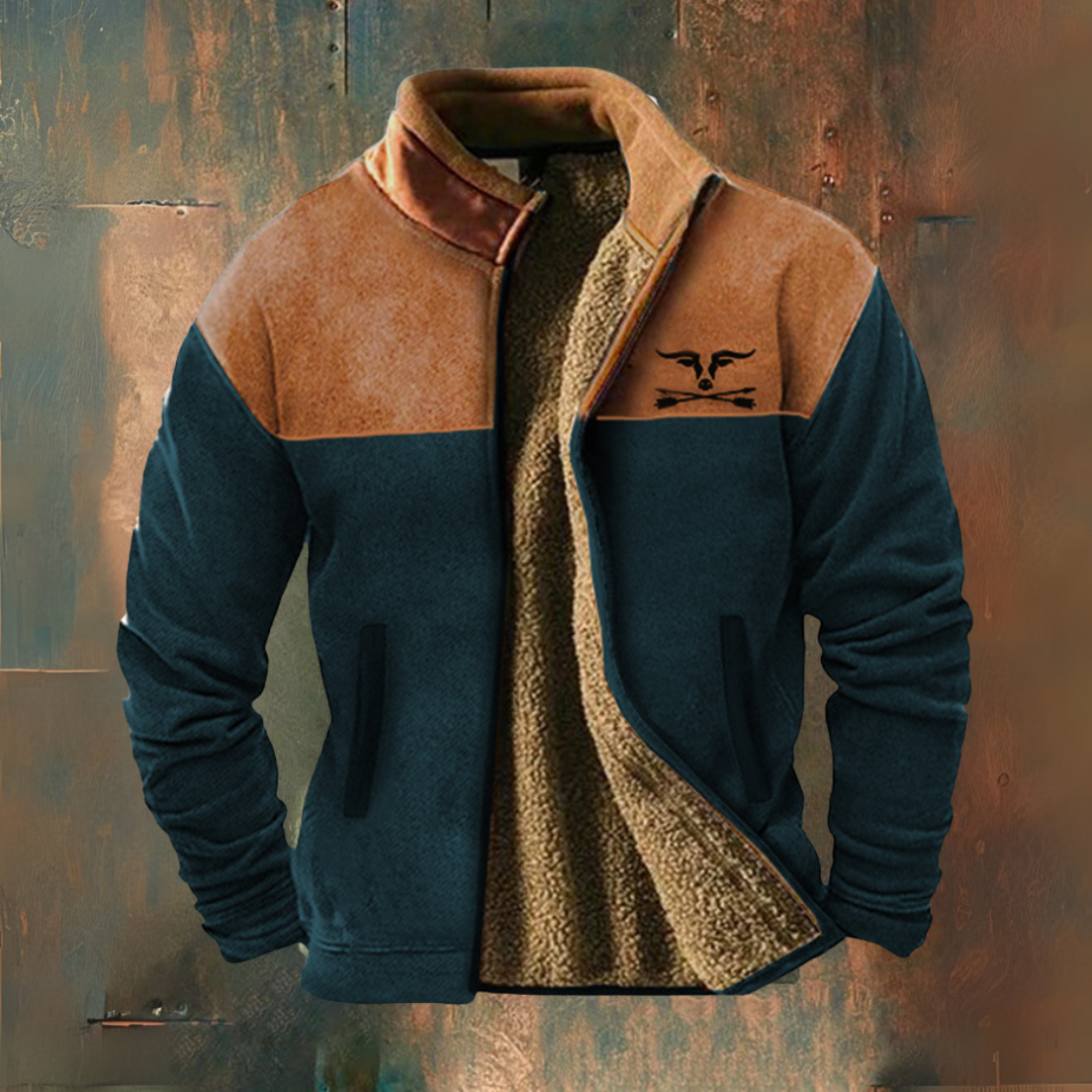 Vlad | Westernfleece I Freizeit-Fleecejacke