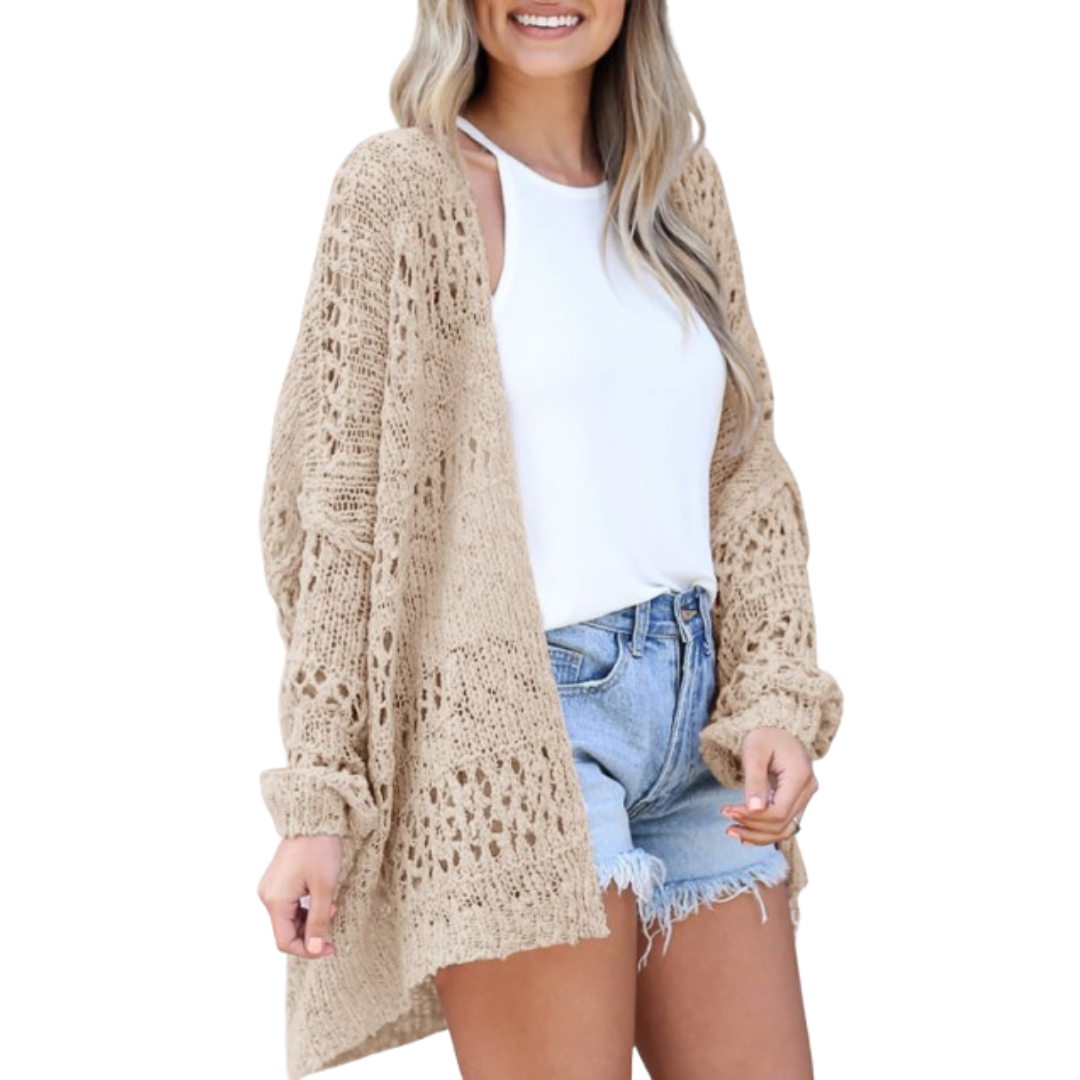 Arizela | Leicht Oversized Boho Cardigan – Bild 5
