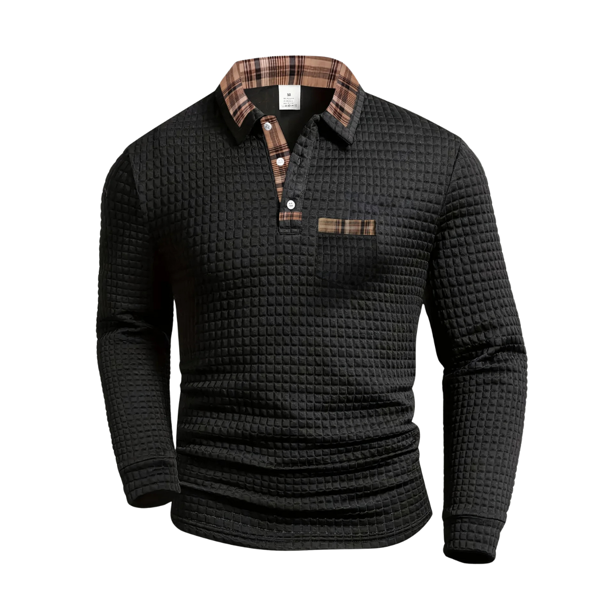 Zamfir – Vielseitiger gestreifter Polo-Pullover – Bild 4