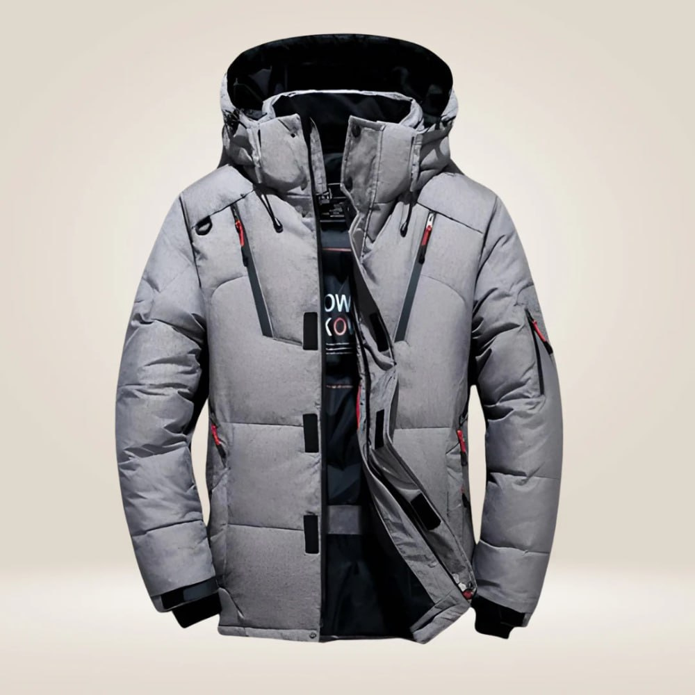 Paul - Wind- and Water-Resistant Down Jacket Blau
