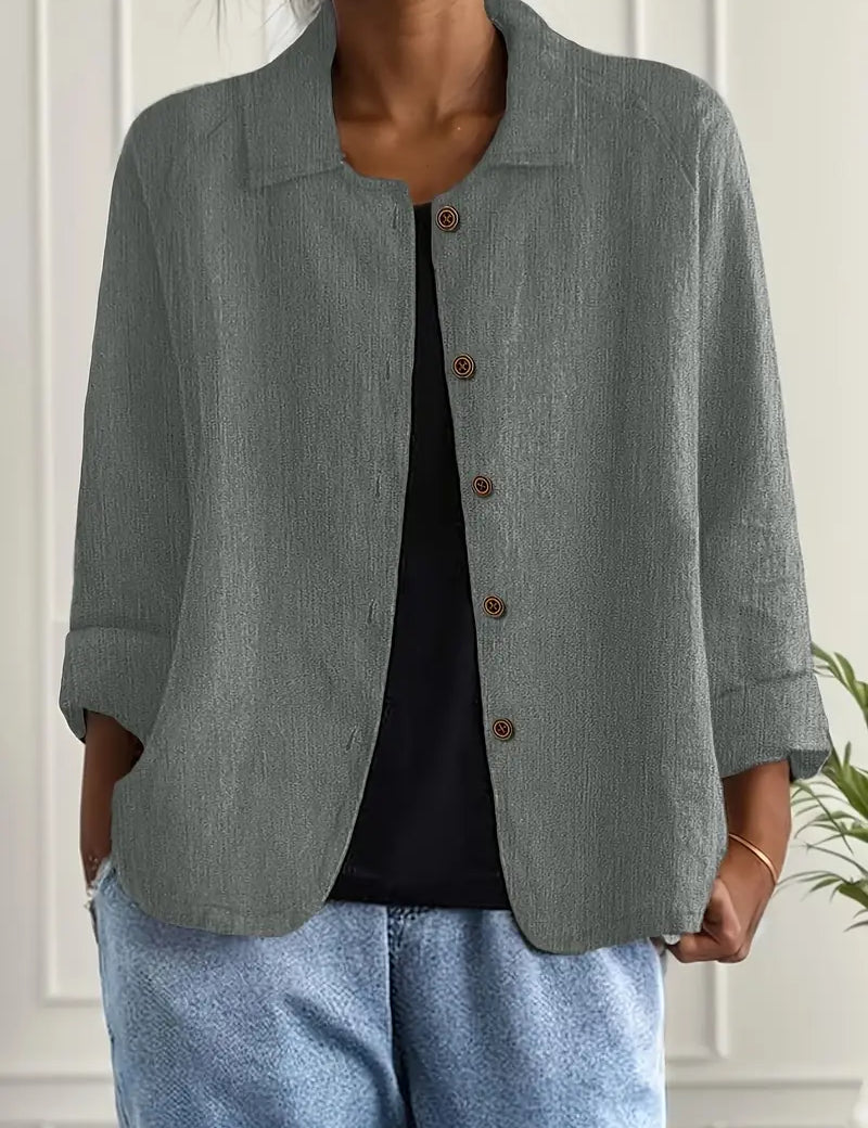 Marilla | Leichter Hemd-Cardigan – Bild 7