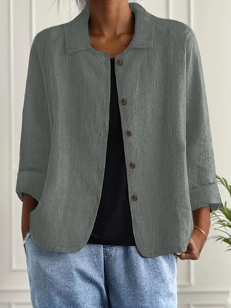 Marilla | Leichter Hemd-Cardigan – Bild 7