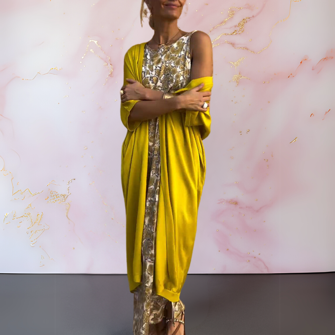 Melanie | Kleid mit Cardigan – Bild 2