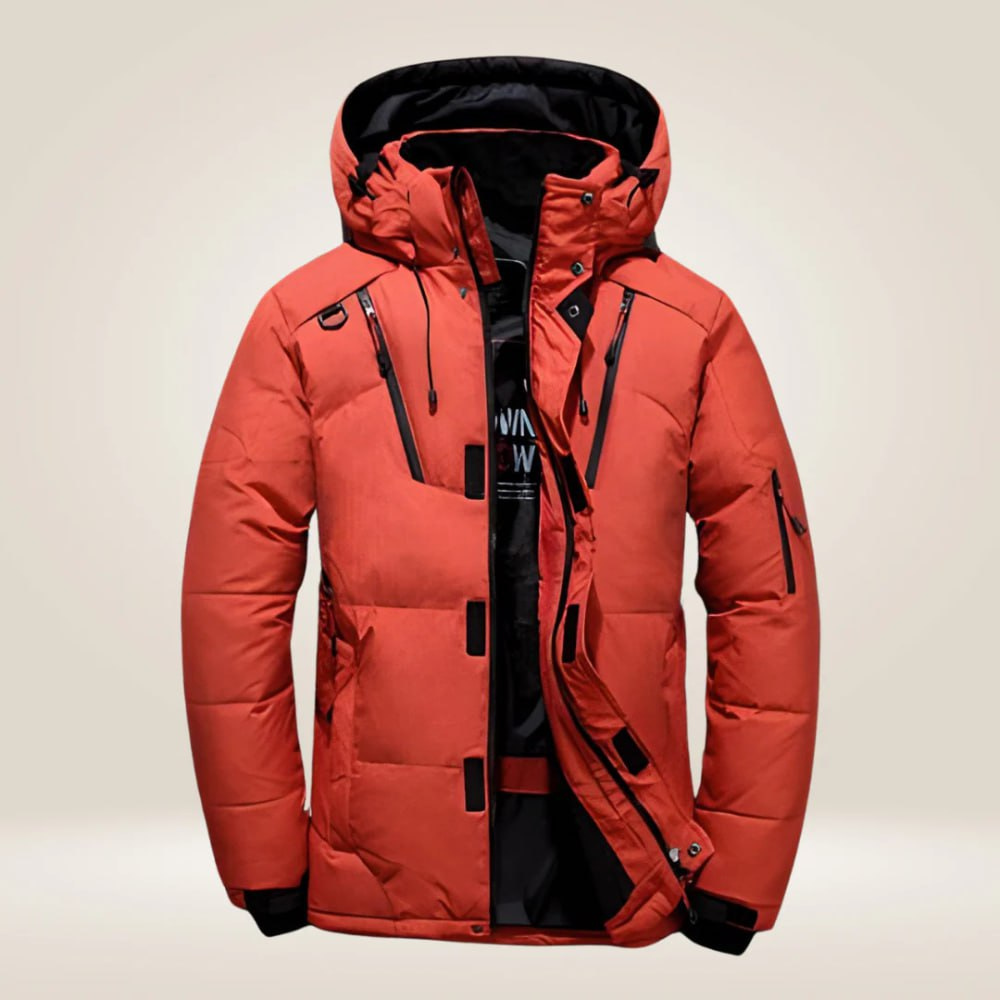 Paul - Wind- and Water-Resistant Down Jacket Blau