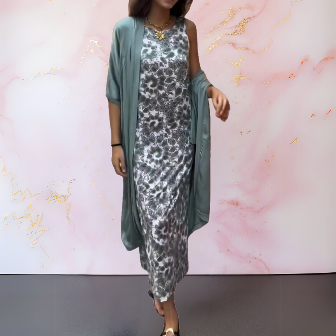 Melanie | Kleid mit Cardigan – Bild 3