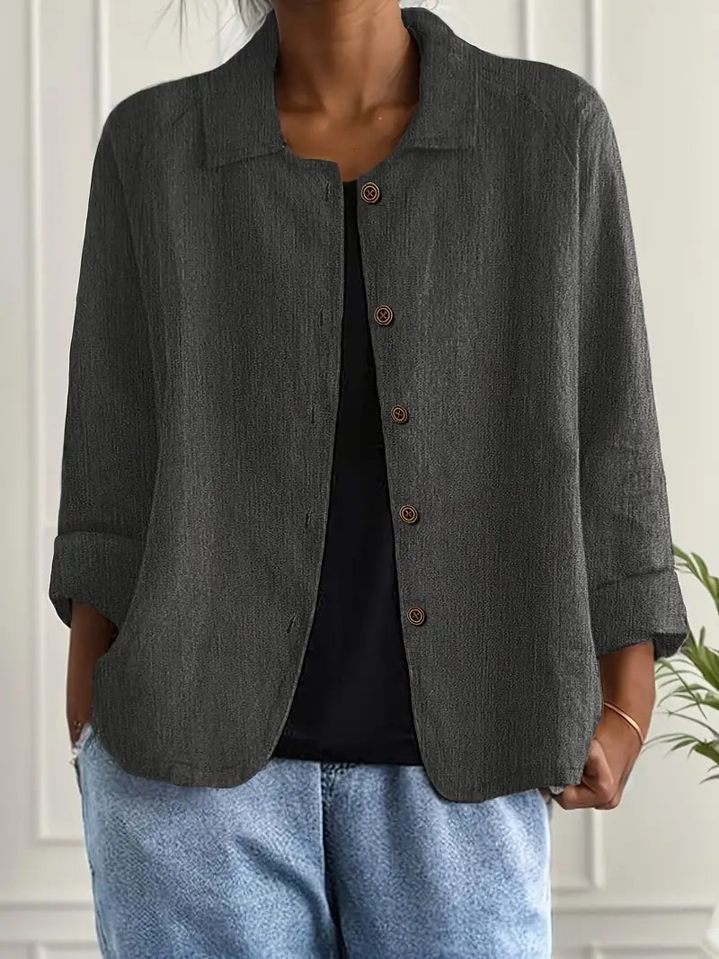 Marilla | Leichter Hemd-Cardigan – Bild 15