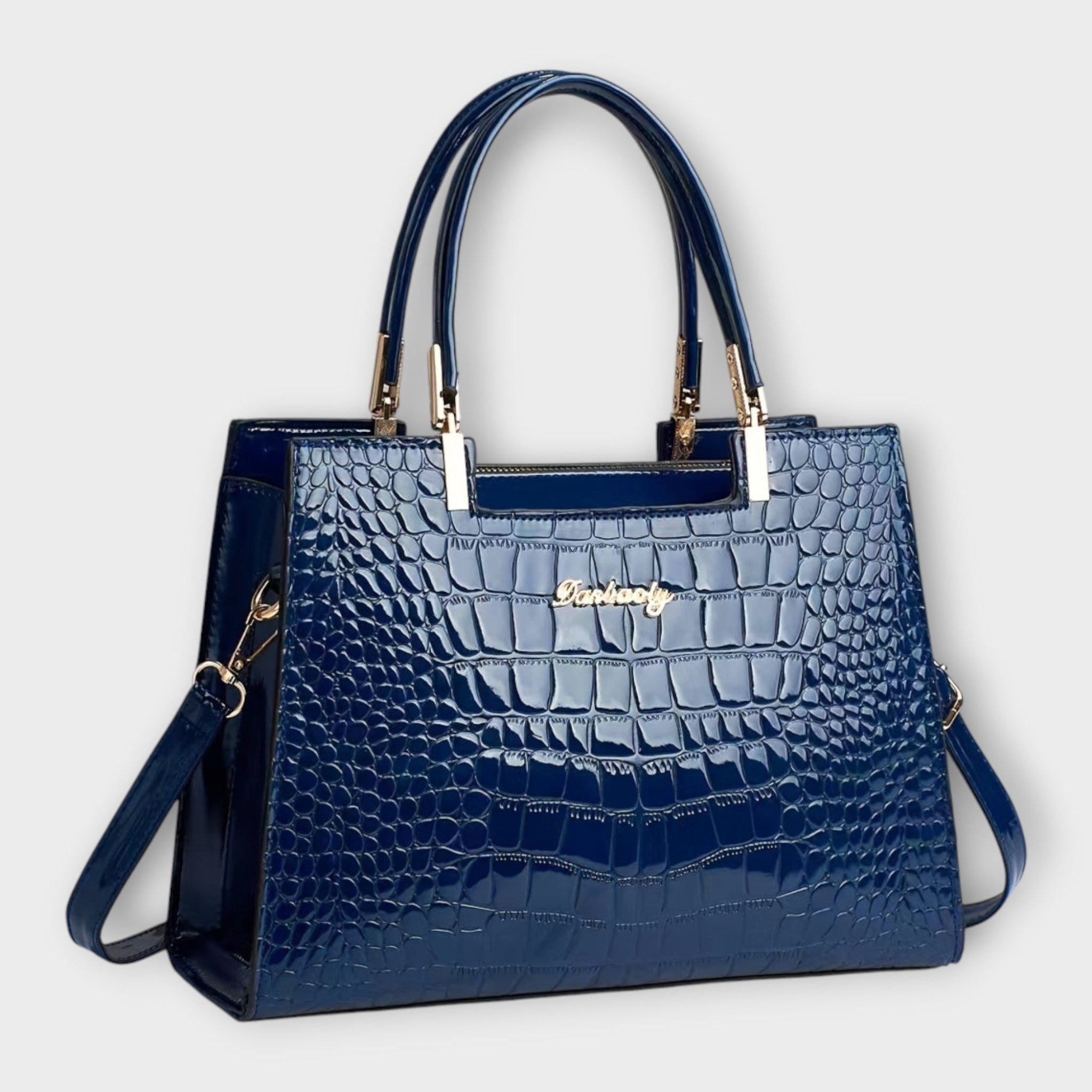 Veronica | Glänzende Tasche mit Effekt