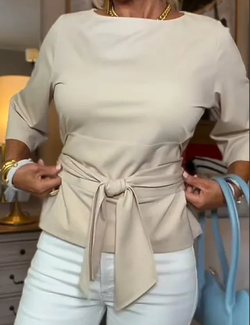 Ioana | Elegantes Oberteil mit Schleife