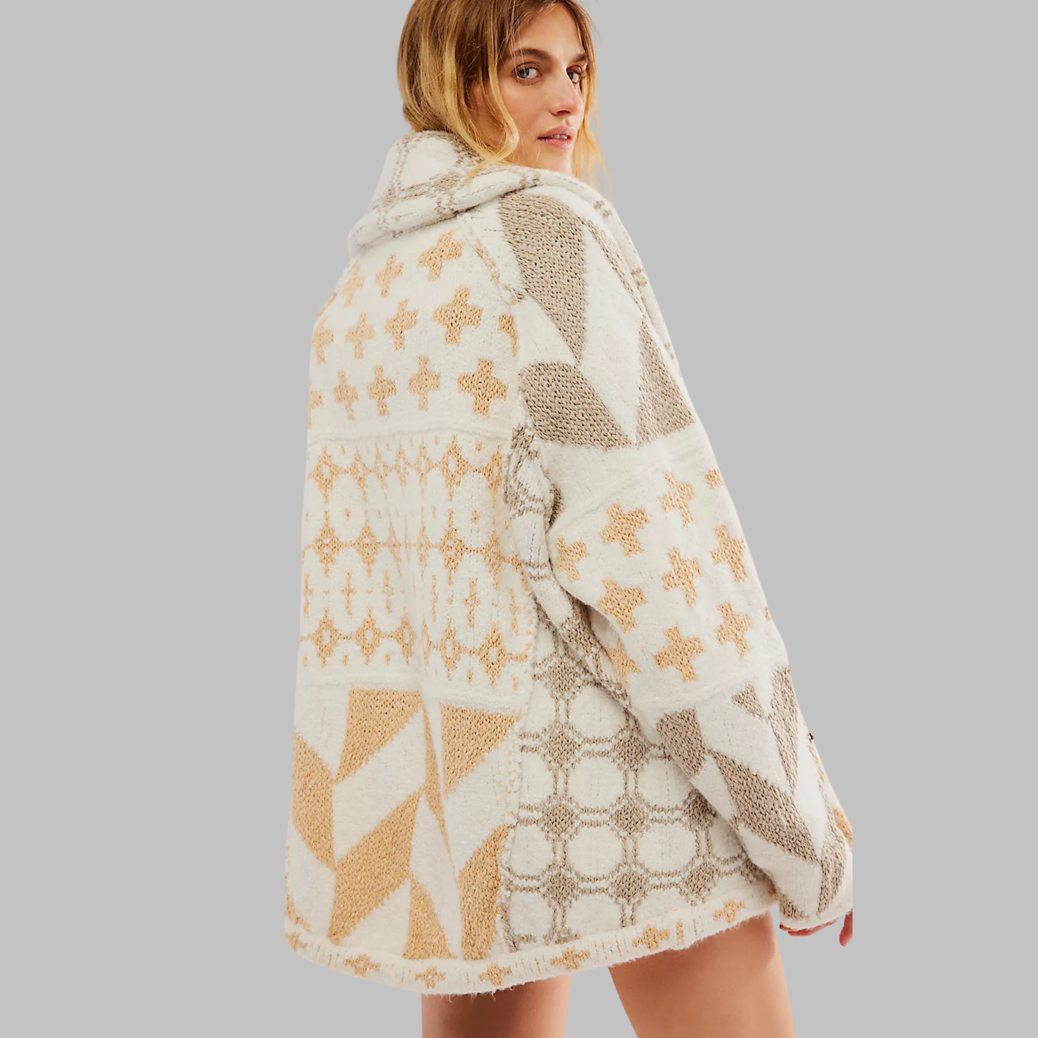 Portia | Vintage-Oversized Cardigan – Bild 8