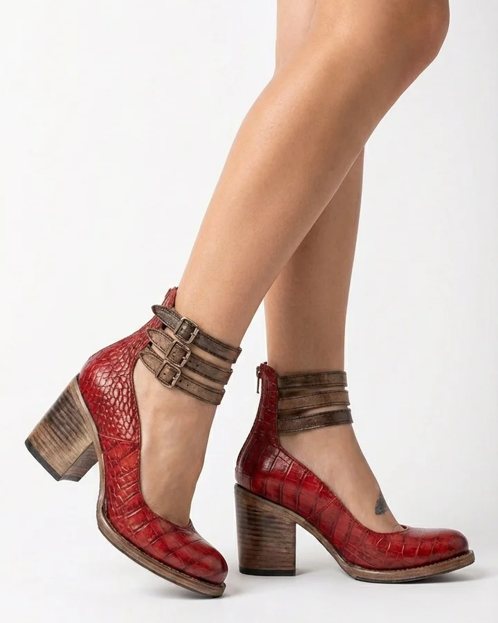 Noemi | Elegante Riemchenschuhe