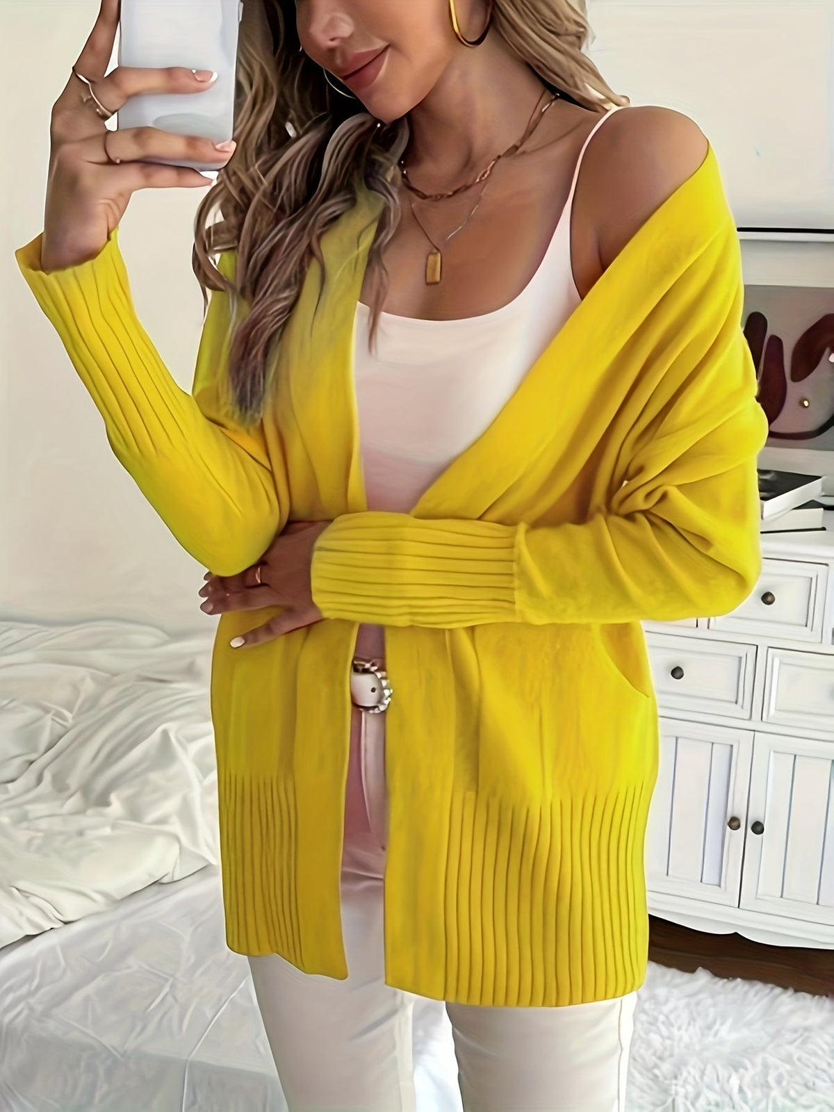 Flor | Kuschelig Strickcardigan – Bild 3