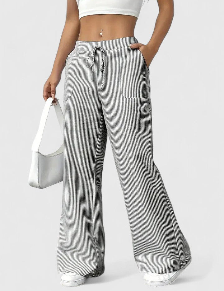 Irina-Maria | Loungehose mit Streifen FLOW