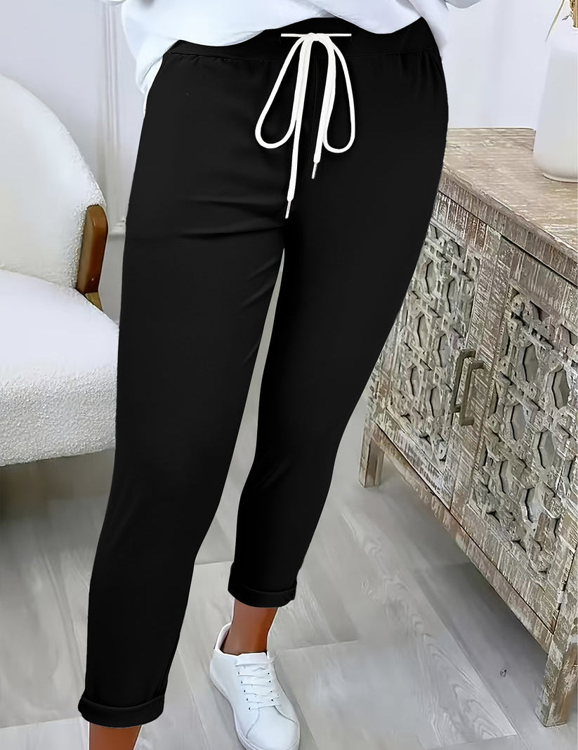 Andreea | Bequeme Hose mit Kordelzug