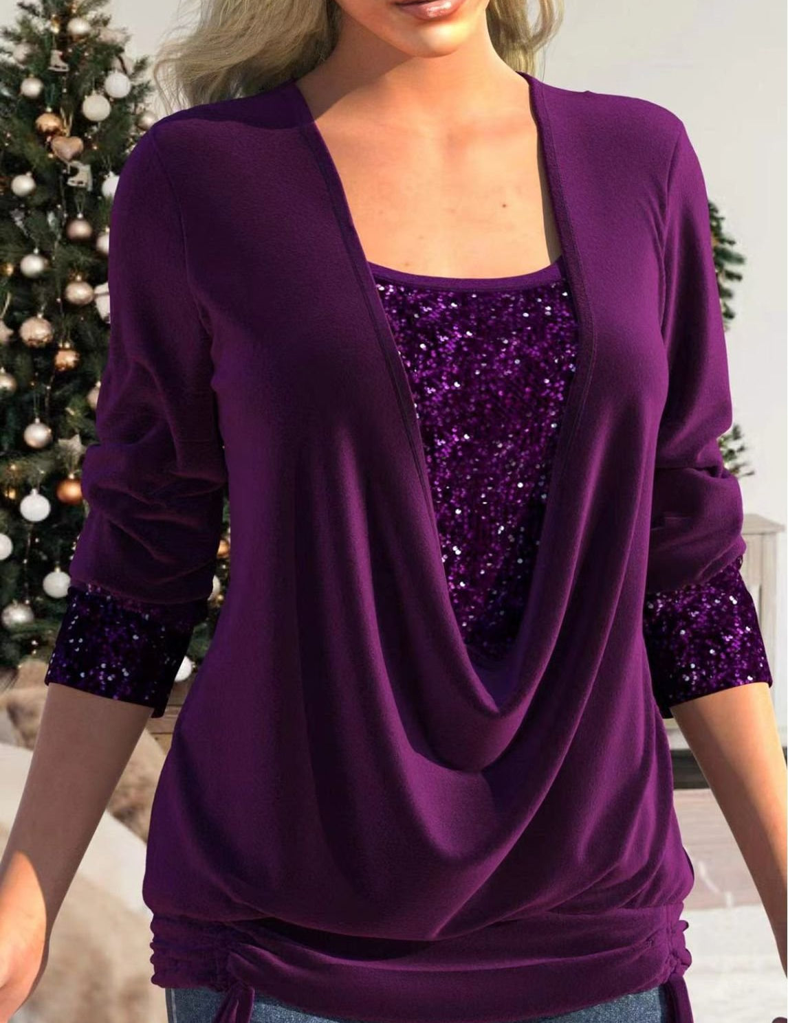 Flaire | Glitter Sequin Top – Bild 3