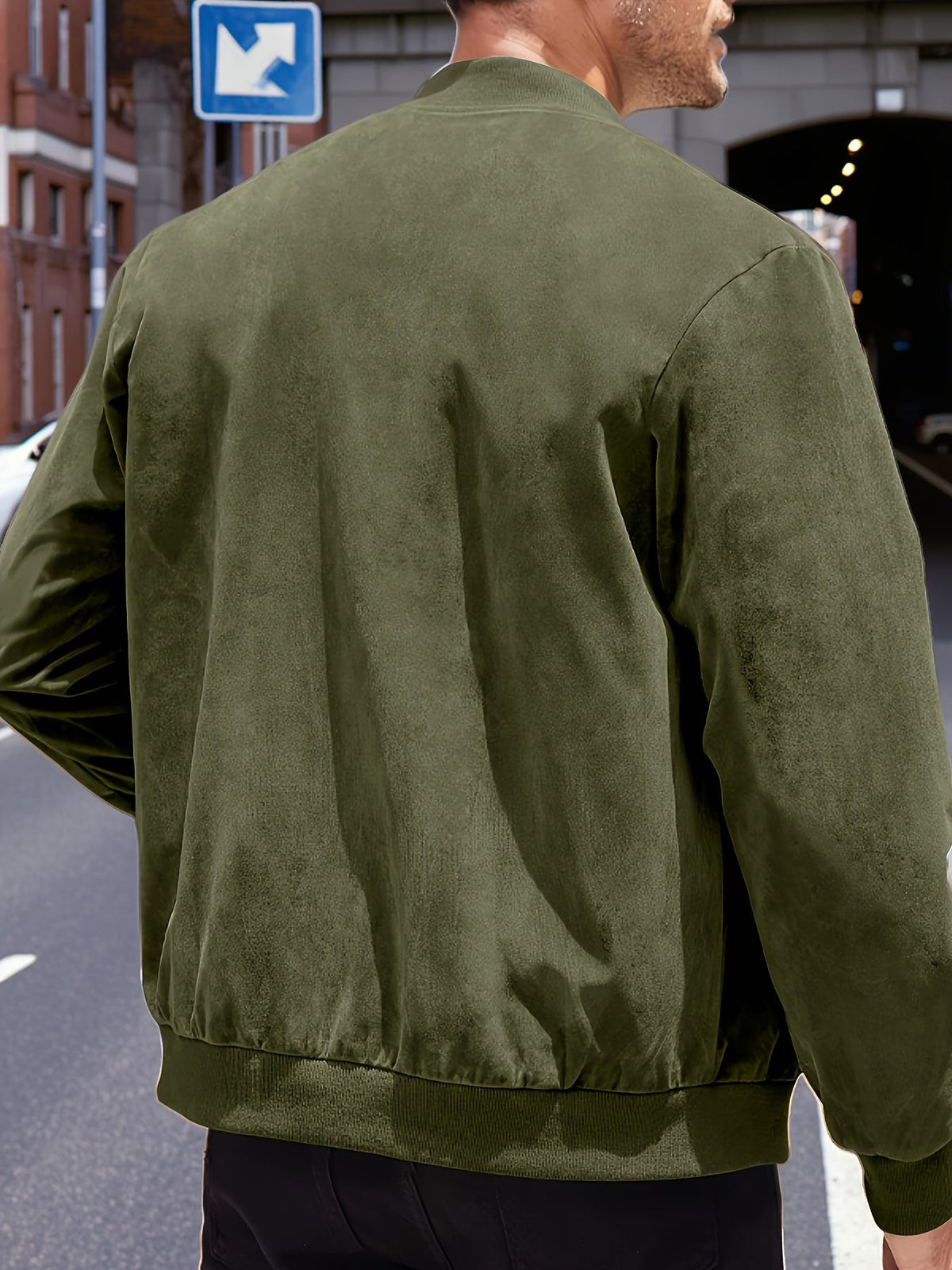 Mason - Stylish Zip-Up Jacket Schwarz