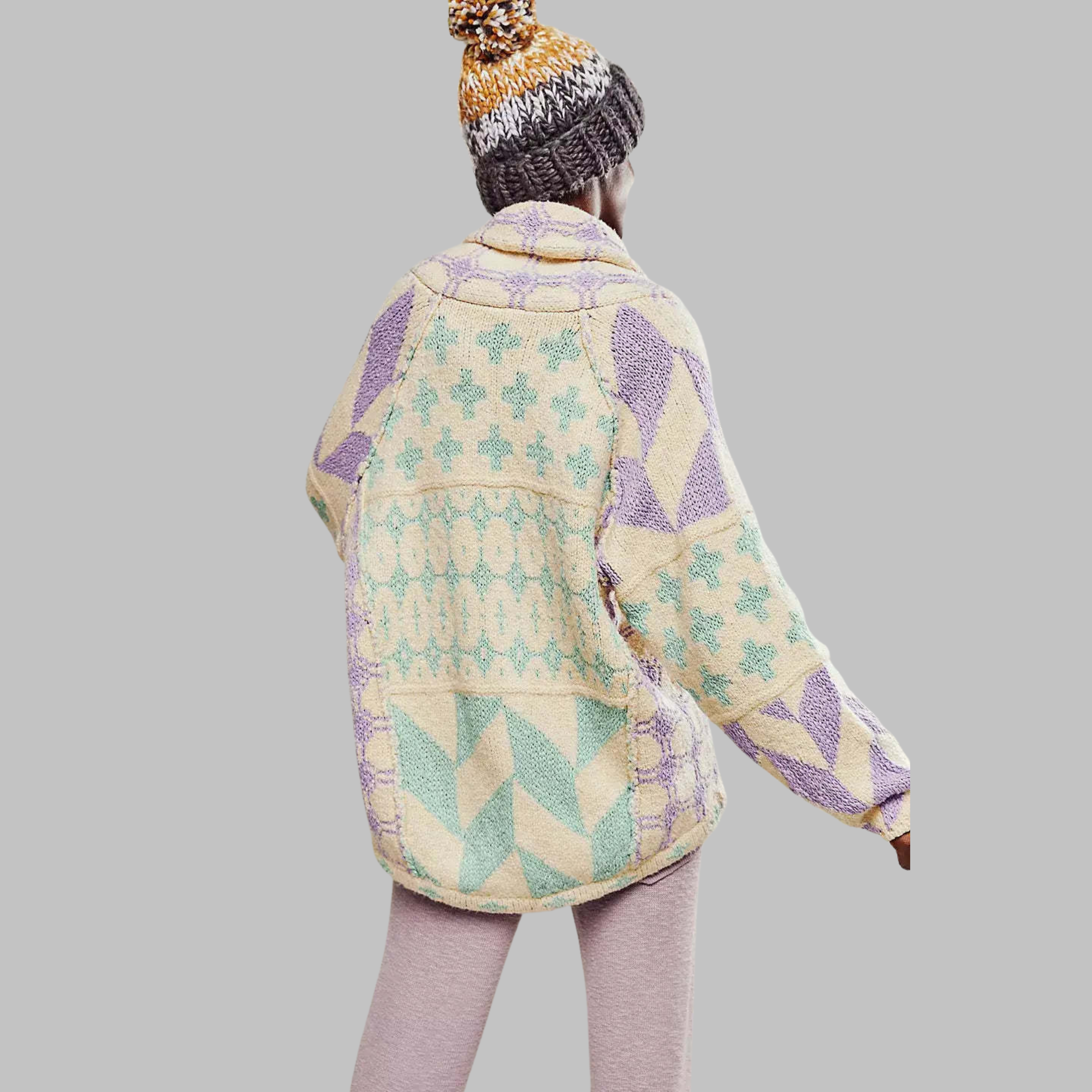 Portia | Vintage-Oversized Cardigan – Bild 9