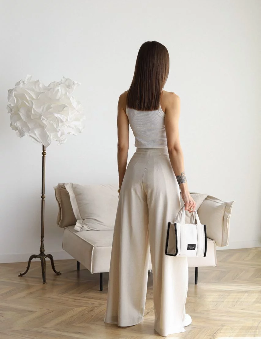 Viorica | Weite Hose mit elegantem Design